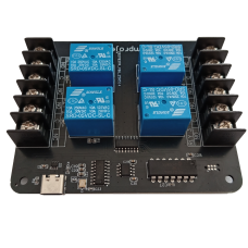 Relays Controller. 4 Channels